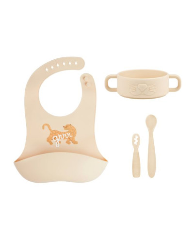 Coffret repas bébé premiers mois Mini Roar Babymoov