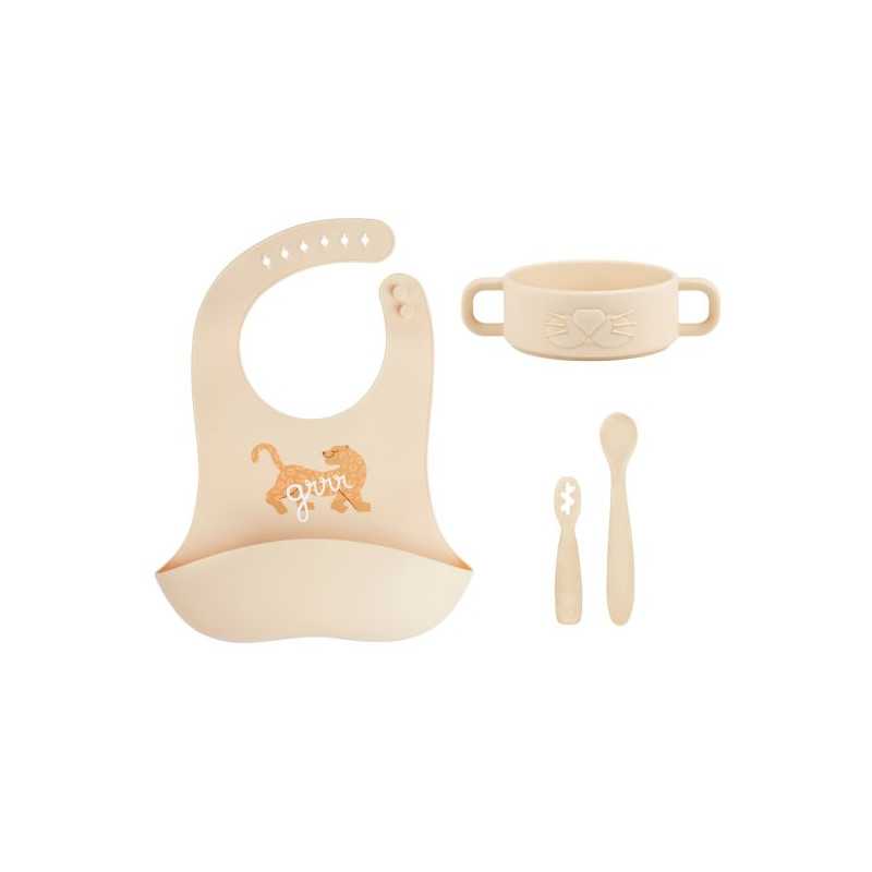 Coffret repas bébé premiers mois Mini Roar Babymoov - vue 2