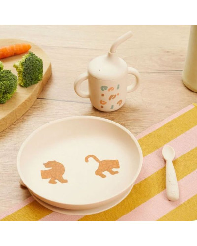 Coffret repas bébé deuxième âge Little Roar Babymoov