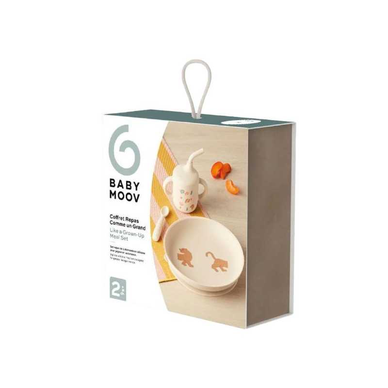 Coffret repas bébé deuxième âge Little Roar Babymoov