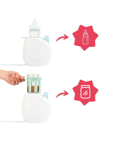 Easy+ home and car bottle warmer Pastel Badabulle