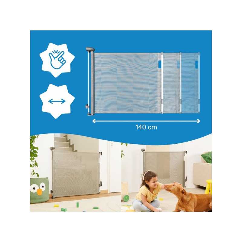 Barrera de seguridad enrollable Safe &amp; Roll Badabulle