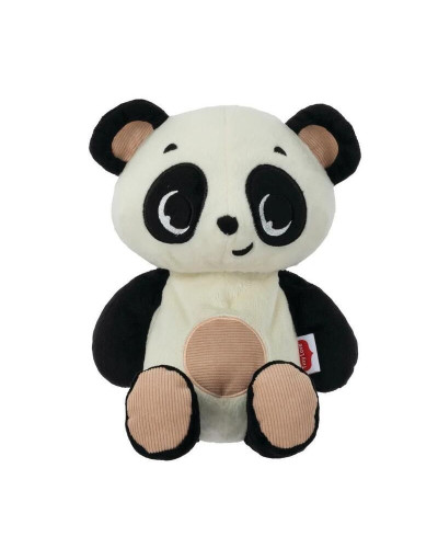 Peluche veilleuse Snuggly Buddy Panda Black & White Tiny Love, panda noir et blanc