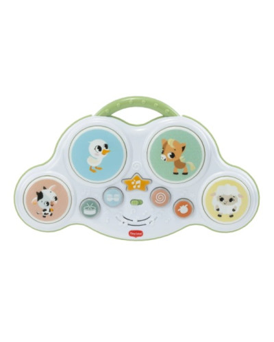 Batterie musicale d’éveil Farmers Funday de Tiny Love avec pads et boutons lumineux