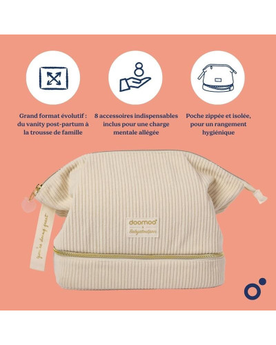 Trousse de maternité Mommy Vanity Sand