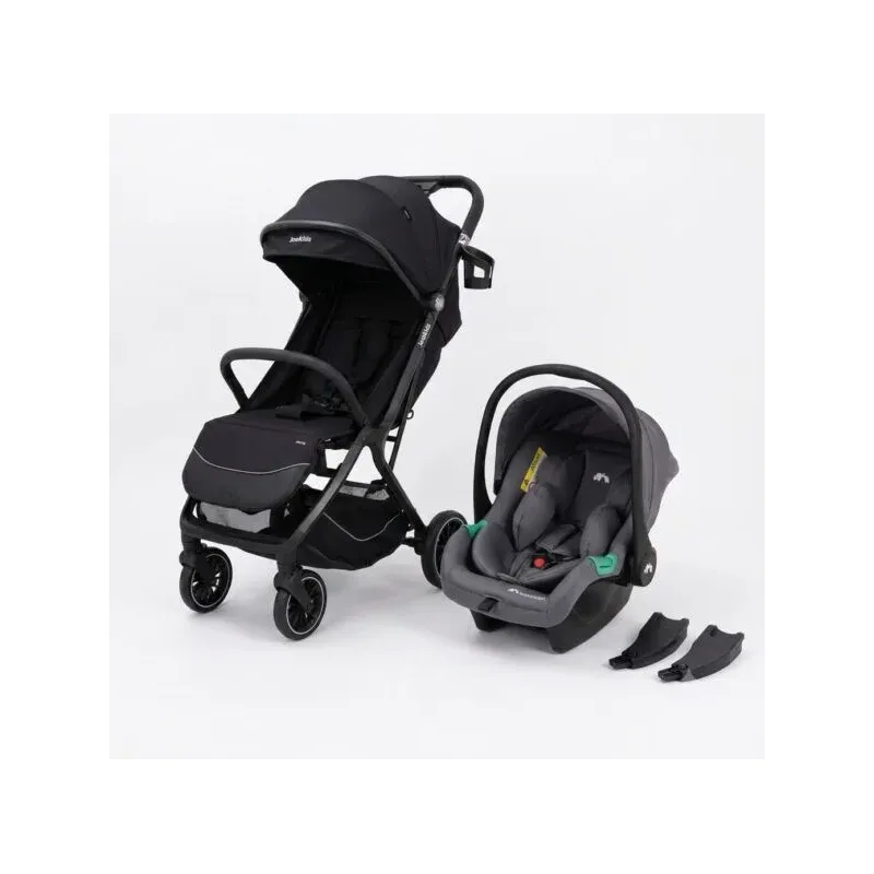 Poussette compacte Amos à pliage automatique coloris Warm Truffle Jovikids Poussette compacte Amos à pliage automatique coloris Warm Truffle Jovikids