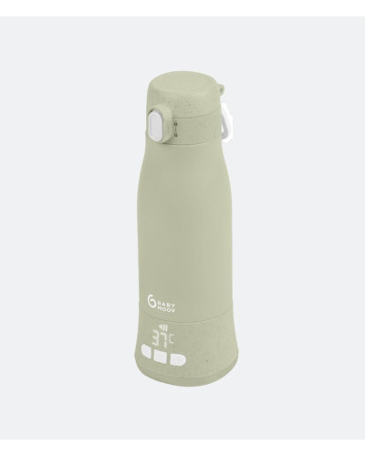 Chauffe-biberon nomade Moov & Feed Babymoov Sage Green