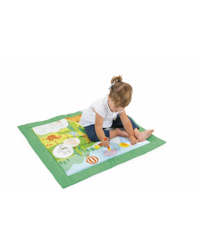 Alfombra para colorear Chicco lavable con rotulador de agua (2-4 años)