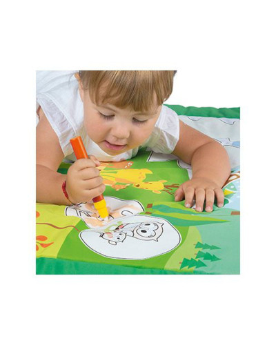 Tapis à colorier Chicco, lavable, avec feutre à eau (2-4 ans)