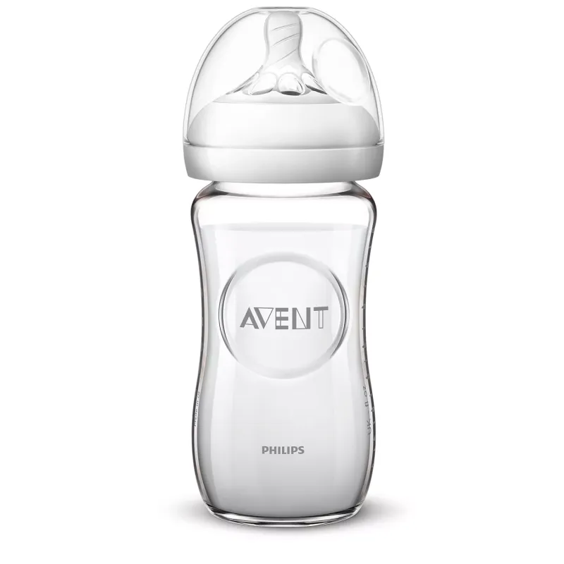 Biberón Natural de vidrio 240 ml Philips Avent, vista alternativa