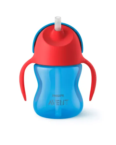 Vaso con pajita 200 ml Philips Avent con asas, foto del producto