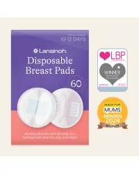 Lansinoh disposable breast pads, box of 60 – pack