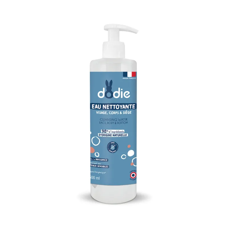 Dodie 3-in-1 cleansing water 500 ml – front view