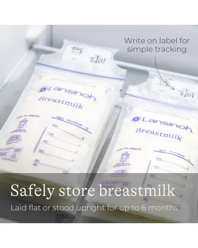 Bolsas para leche materna Lansinoh, caja de 25 – paquete