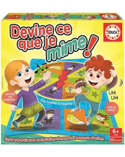 Educa Adivina lo que imito – Juego de mímica