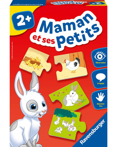 Ravensburger Boîte éducative Mamans et bébés