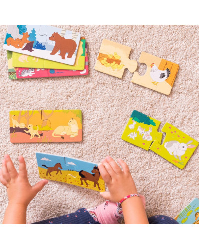 Ravensburger علبة تعليمية الأمهات والصغار