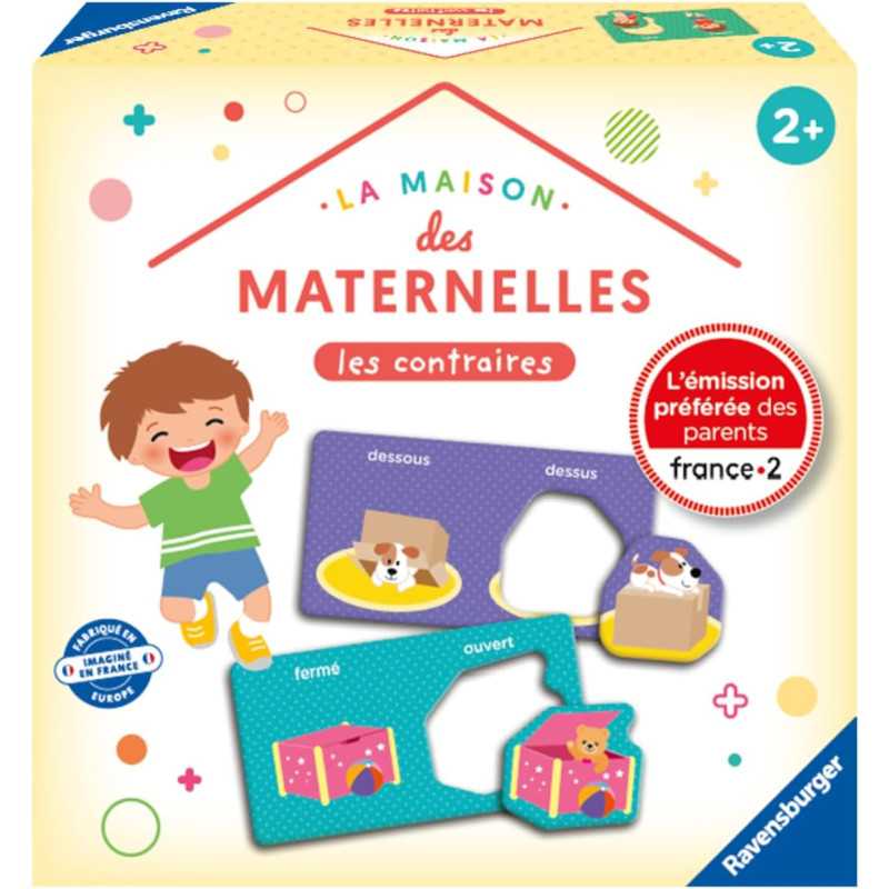 Ravensburger Boîte éducative Les contraires