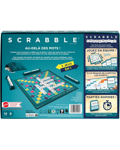 Scrabble Générique Classique – Jeu de lettres
