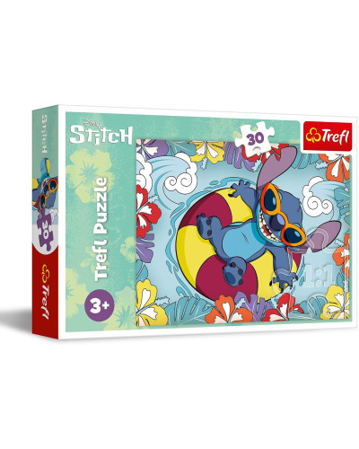 Trefl Puzzle Disney Stitch 30 pièces