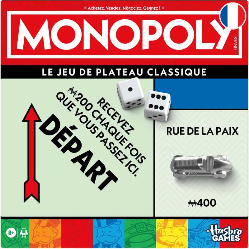 Monopoly الكلاسيكية (نسخة عامة) – لعبة لوحية