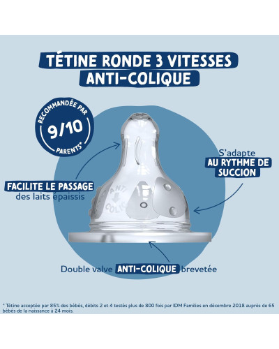 Dodie Biberon Anti-Colique 150 ml 0-6 mois