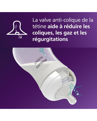 حلمات Philips Avent Natural تدفق 2 (عبوة من 2)