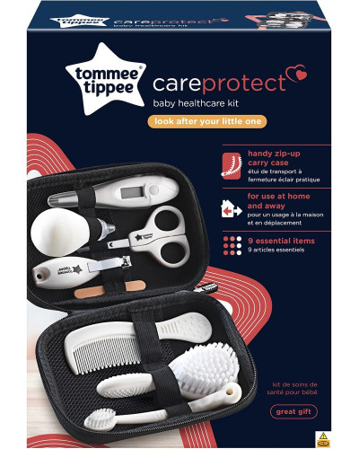 Tommee Tippee Kit de soins et toilette bébé 9 pièces