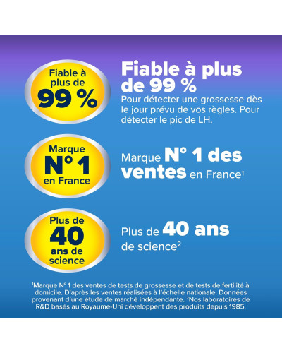 Clearblue Test d'ovulation Advanced Digital, 10 tests