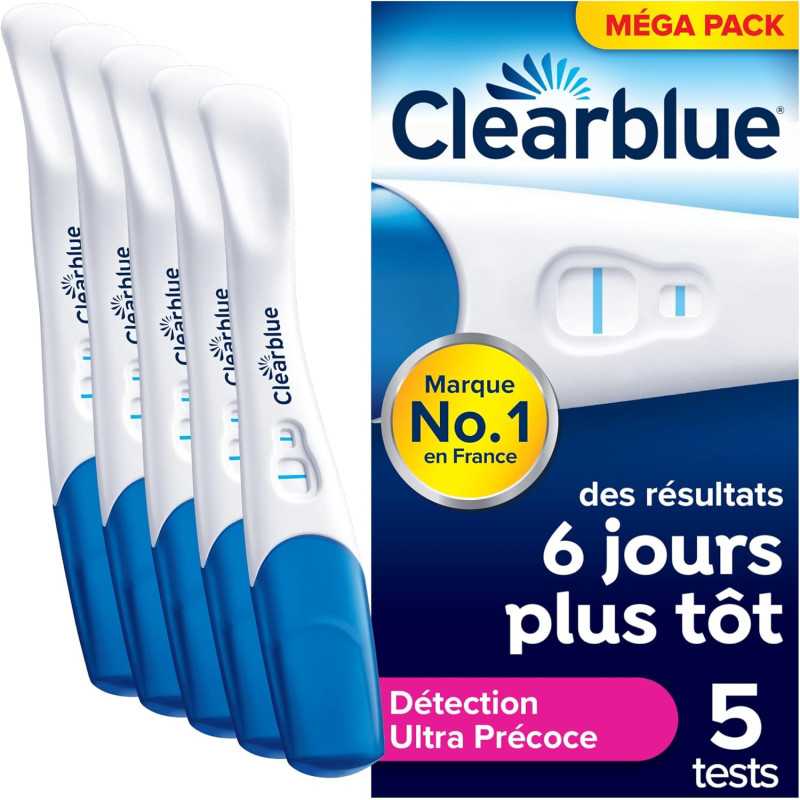 Clearblue Test de grossesse ultra précoce Advanced (2 tests) Clearblue Test de grossesse ultra précoce Advanced (2 tests)