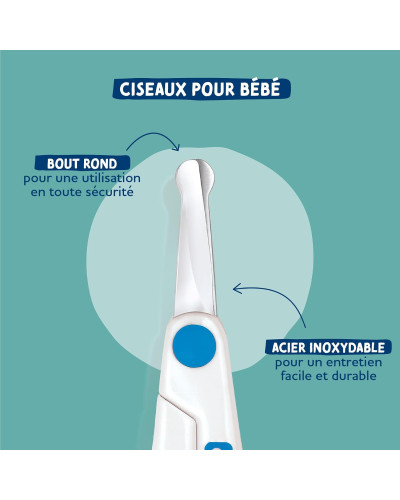Tijeras para bebé Dodie desde 6 meses
