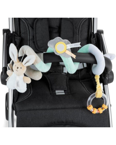 Spirale d’activités poussette My Sweet Doudou Chicco en tissu doux