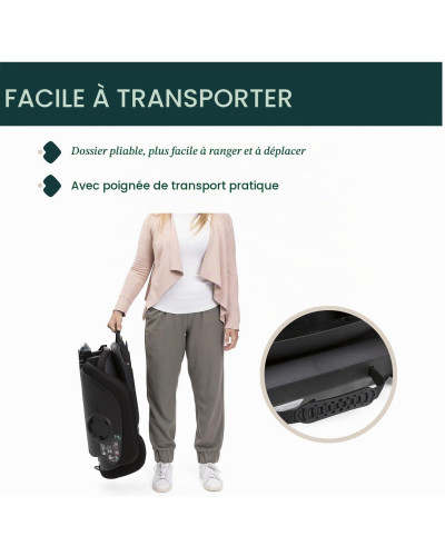 Fold&amp;Go i-Size car seat 100-150 cm Black Chicco