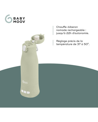 Chauffe-biberon nomade Moov & Feed 330 ml Babymoov