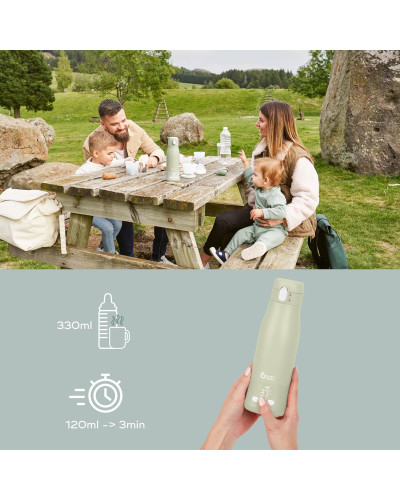 Chauffe-biberon nomade Moov & Feed 330 ml Babymoov