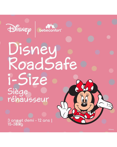 Siège auto rehausseur Hera i-Safe décor Disney Minnie de Bébé Confort
