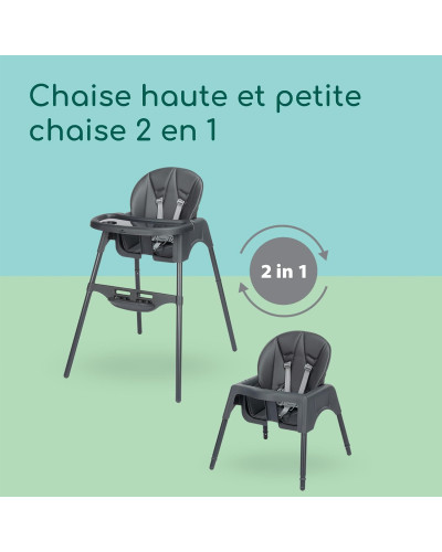 Meely 2-in-1 high chair Graphite Bébé Confort