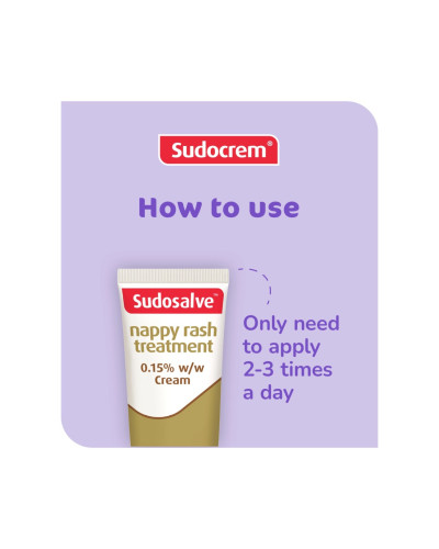 Sudocrem Sudosalve Crème érythème fessier 25 g