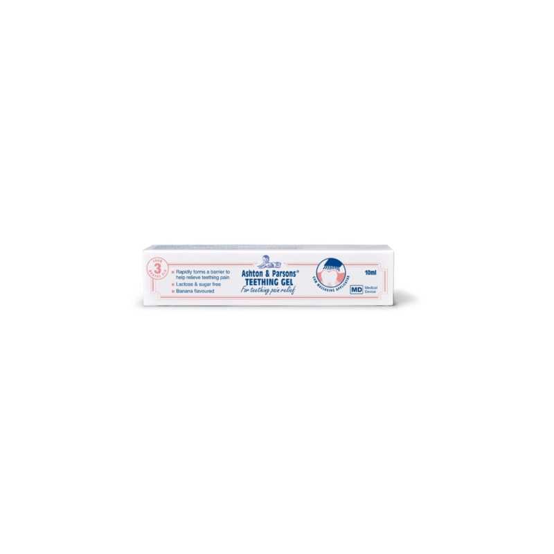 Ashton & Parsons gel pour les poussées dentaires dès 3 mois, goût banane 10 ml