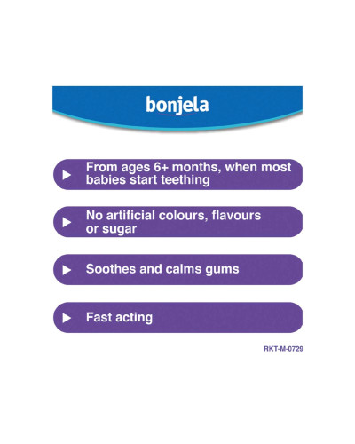 Bonjela Gel de dentition sans sucre 15 g