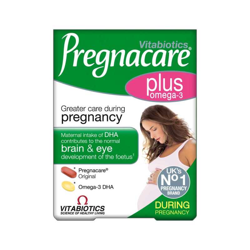 Vitabiotics Pregnacare Plus Oméga-3 DHA 28 comprimés + 28 capsules