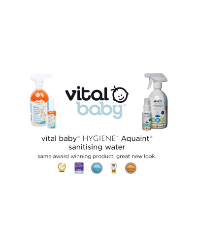Vital Baby Aquaint eau nettoyante en spray 500 ml