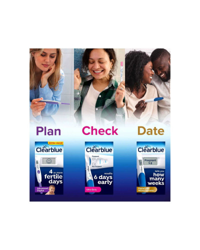 Clearblue Test de grossesse digital ultra précoce (2 tests)