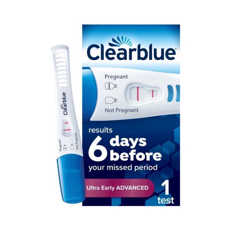 Clearblue Ultra Early Pregnancy Test Advanced (1 test) Clearblue Ultra Early Pregnancy Test Advanced (1 test)