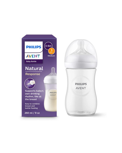 Philips Avent Biberon Natural Response 260 ml