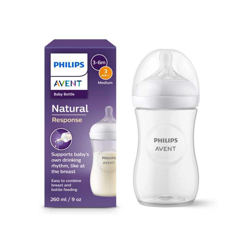 Philips Avent Biberon Natural Response 260 ml