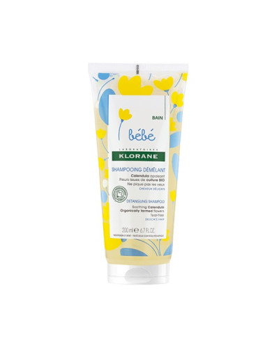Klorane Bebé Champú Suave Desenredante 200 ml