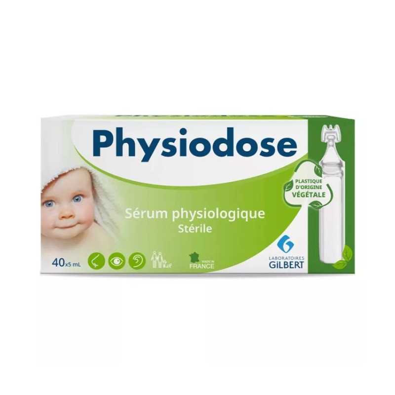Gilbert Sérum physiologique 40 unidoses de 5 ml