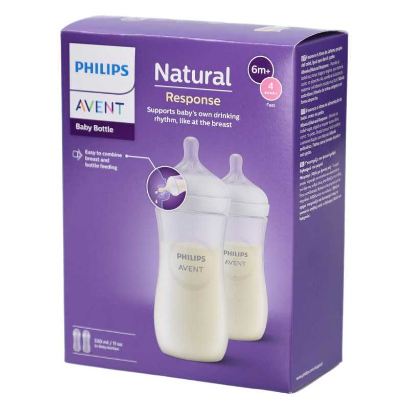 Philips Avent Coffret de 2 biberons Natural Response