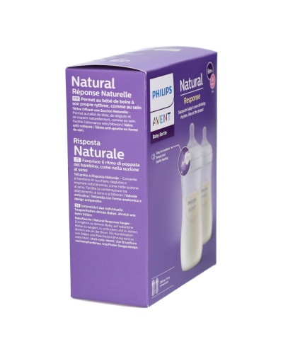 Philips Avent Coffret de 2 biberons Natural Response - vue 2